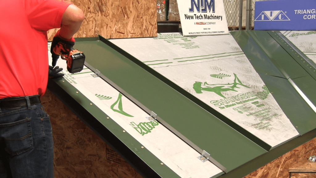 How to Install Metal Roofing Details: Bullnose Rake Detail