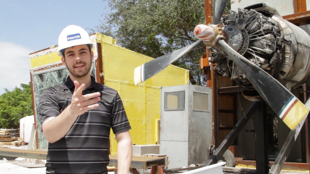Metal Roof Weather Testing (Wind Uplift and Water Penetration)
