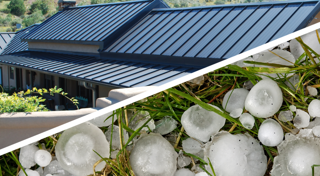 (post) Metal Roofing & Hail Damage: How Hail Is Tested & Insurance Waivers