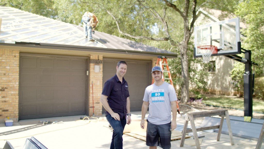 Installing a Metal Roof on Matt Risinger’s House