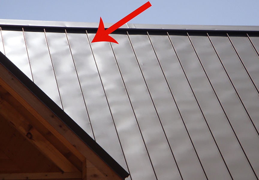 7 Common Problems That Could Affect Your Metal Roof: Oil Canning