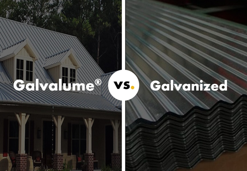 Galvalume® vs Galvanized Metal: What are the Differences, Pros, & Cons: Main