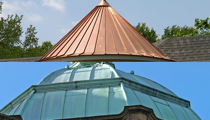 How to Choose the Best Material for Your Metal Roofing Project: Copper / Patina