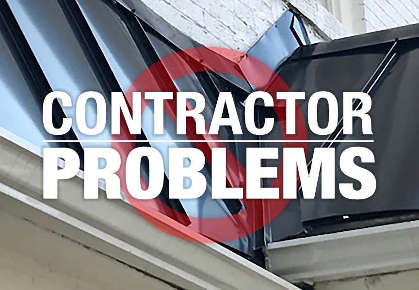 Top 5 Contractor Problems of a Metal Roof Installation to Watch For: Main