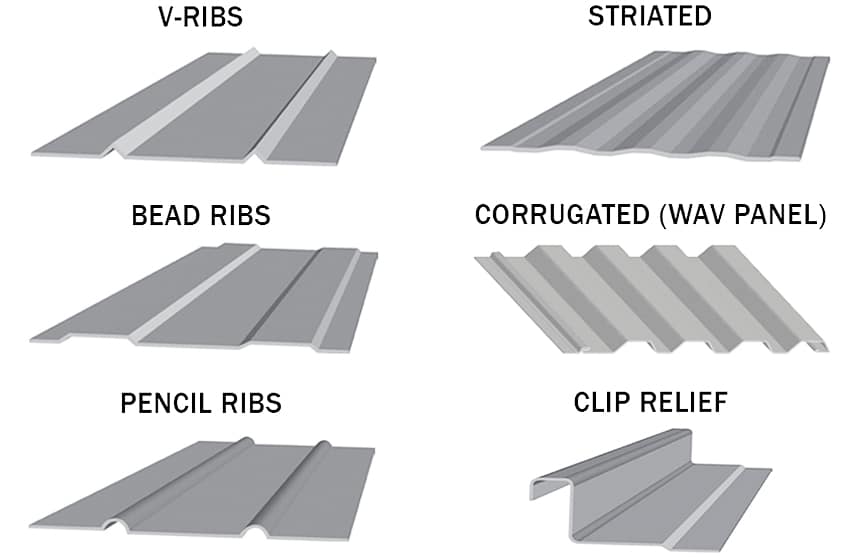 What is Oil Canning? Definition, Causes, & How to Minimize it: Striations & Ribs