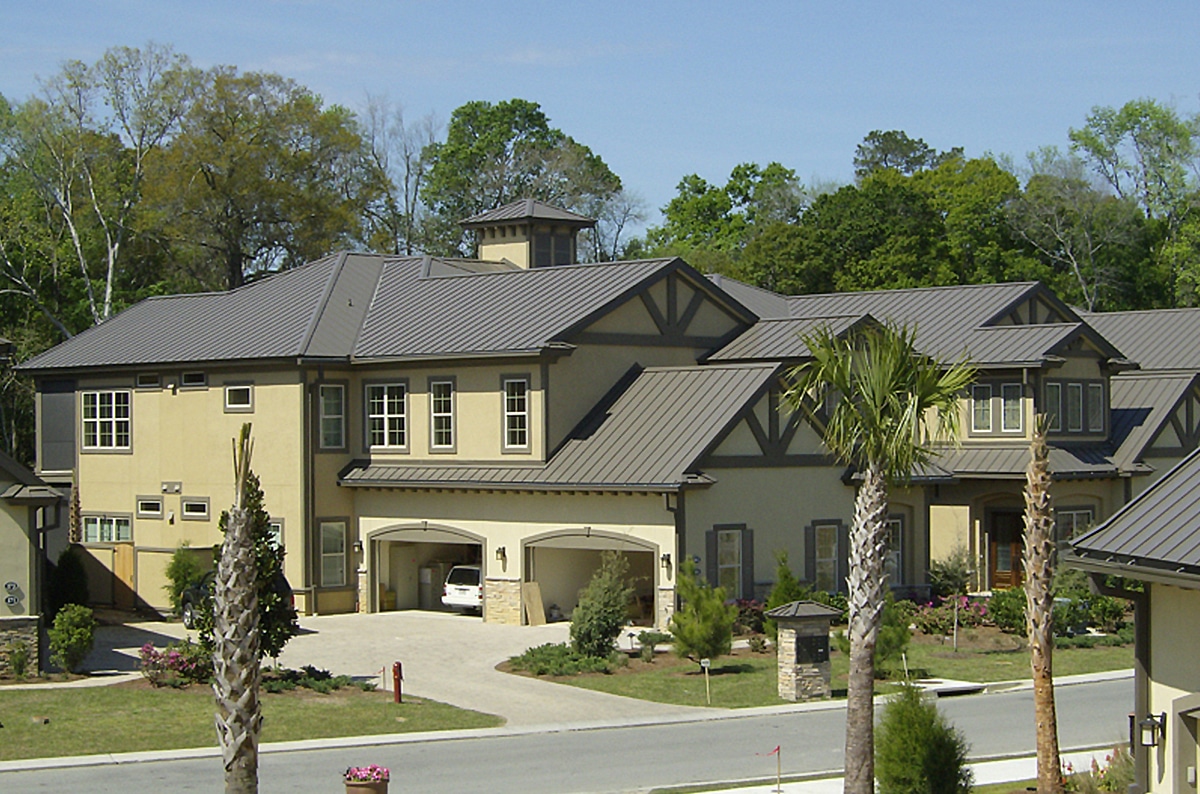 standing seam metal roof modern