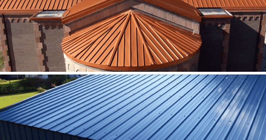 Standing Seam vs. Exposed Fastener Metal Roofing: A Comparison [Guide]