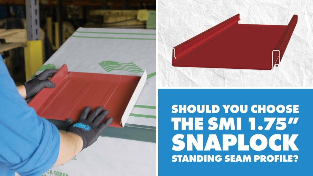 SMI 1.75″ Snaplock Metal Roof Panel: Uses, Installation, Engineering