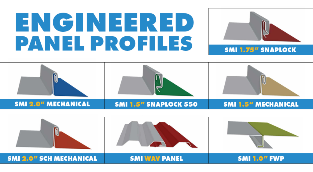 Roofscapes NW - TUESDAY TERMINOLOGY: STANDING SEAM METAL ROOFING Standing  seam metal roofing is defined as a concealed fastener metal panel system  that features vertical legs and a broad, flat area between