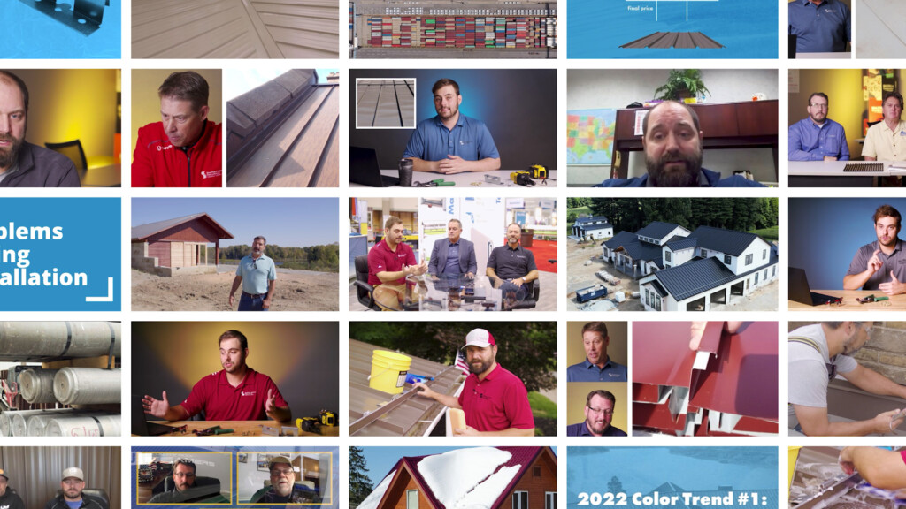 Top Ten Countdown of the Best Metal Roofing Videos of 2022