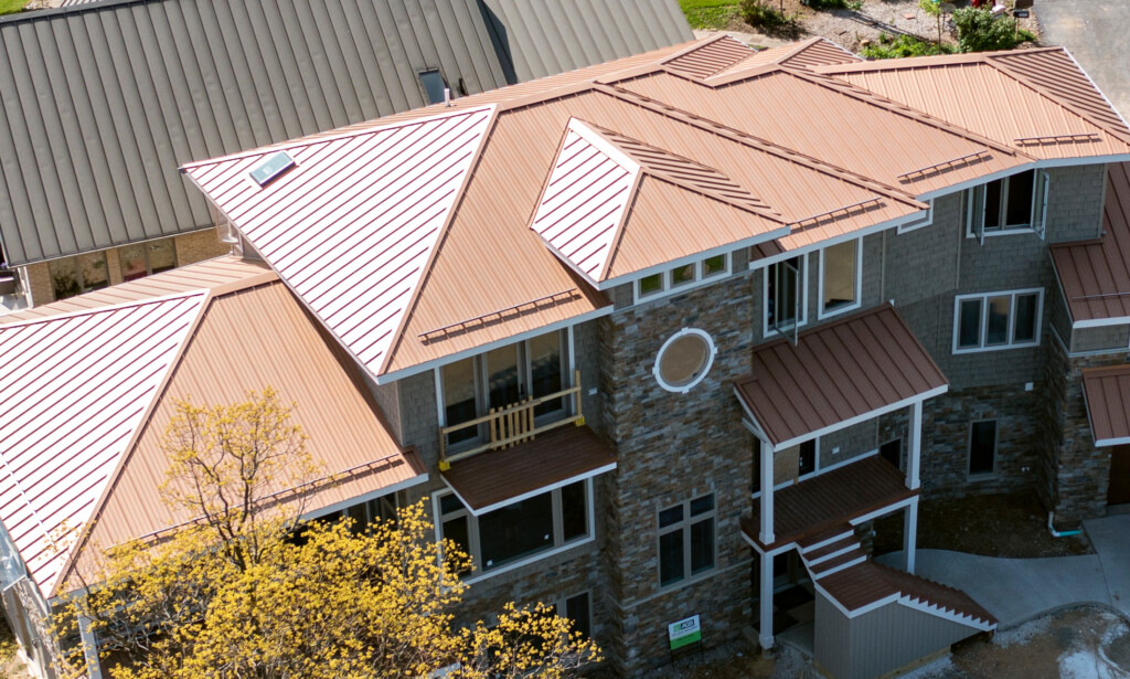 Copper Penny sheets & coils. Gutters & metal roofing