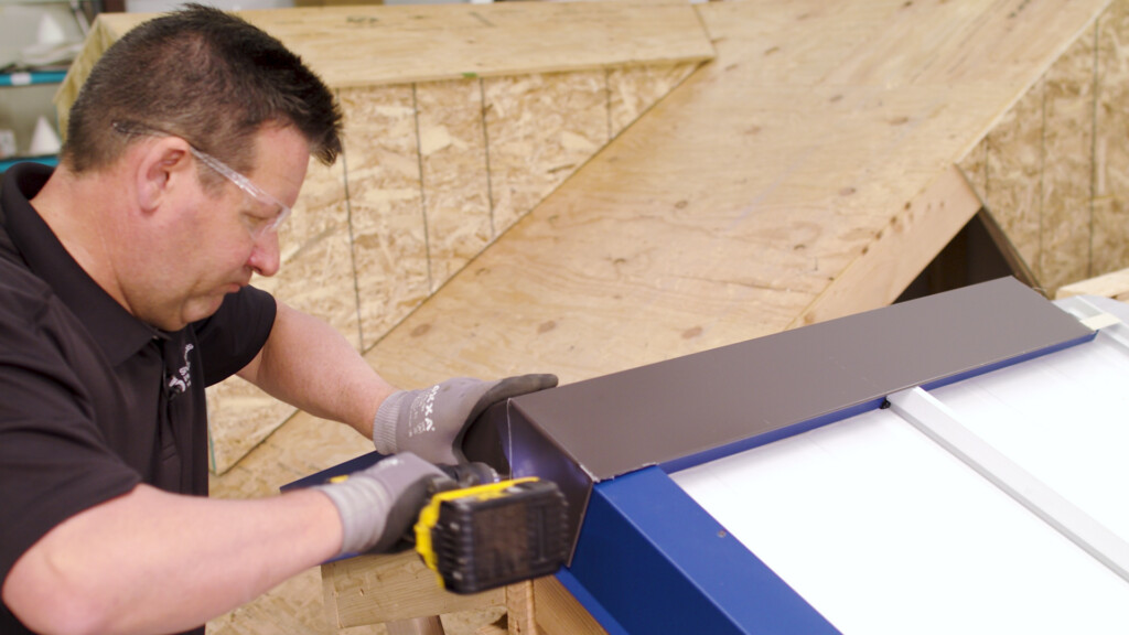 How to Install a Hip / Ridge on a Standing Seam Roof: SMI Detail HR1