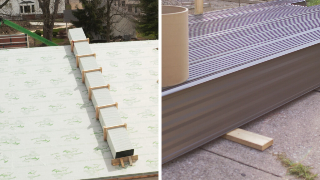 How to Safely Handle & Store Standing Seam Metal Roofing Panels