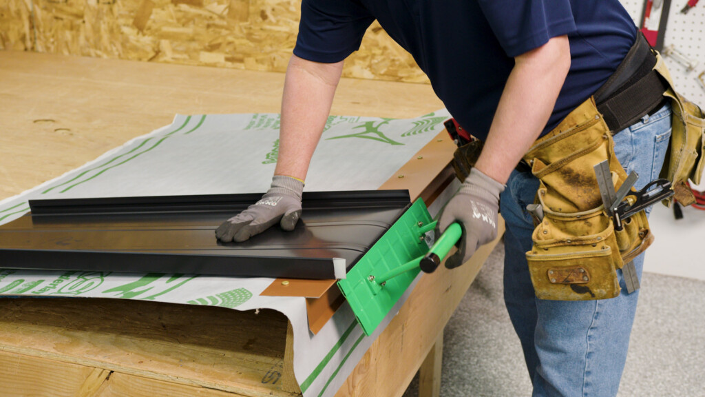 How to Install a Peak Flashing on a Standing Seam Roof: SMI Detail PK2