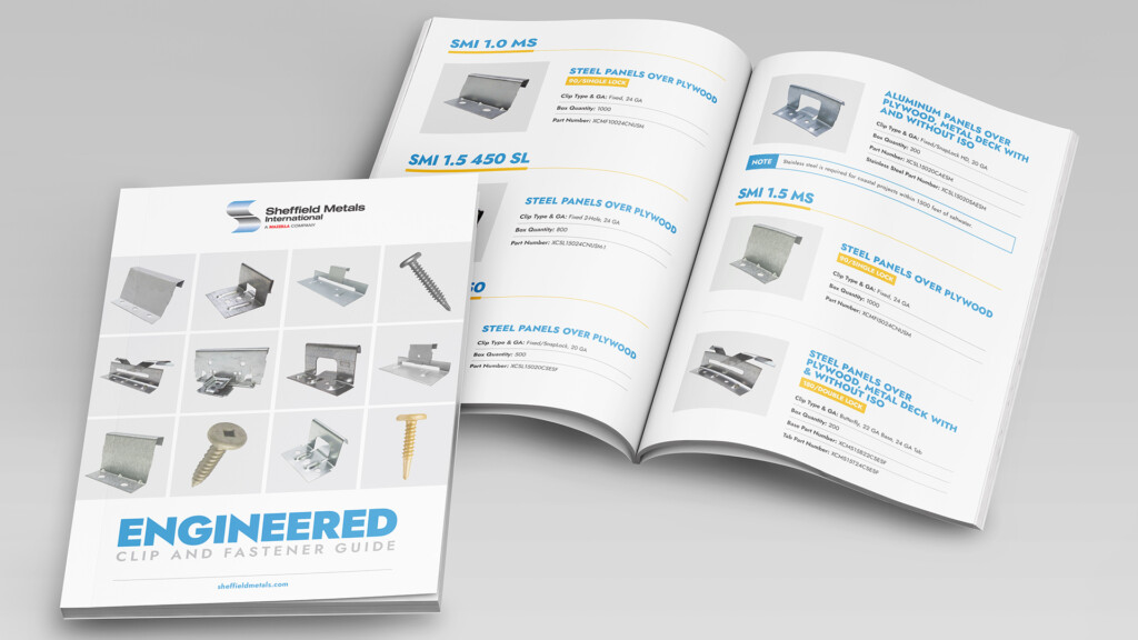Pick the Right Metal Roof Products: SMI Engineered Clip & Fastener Guide
