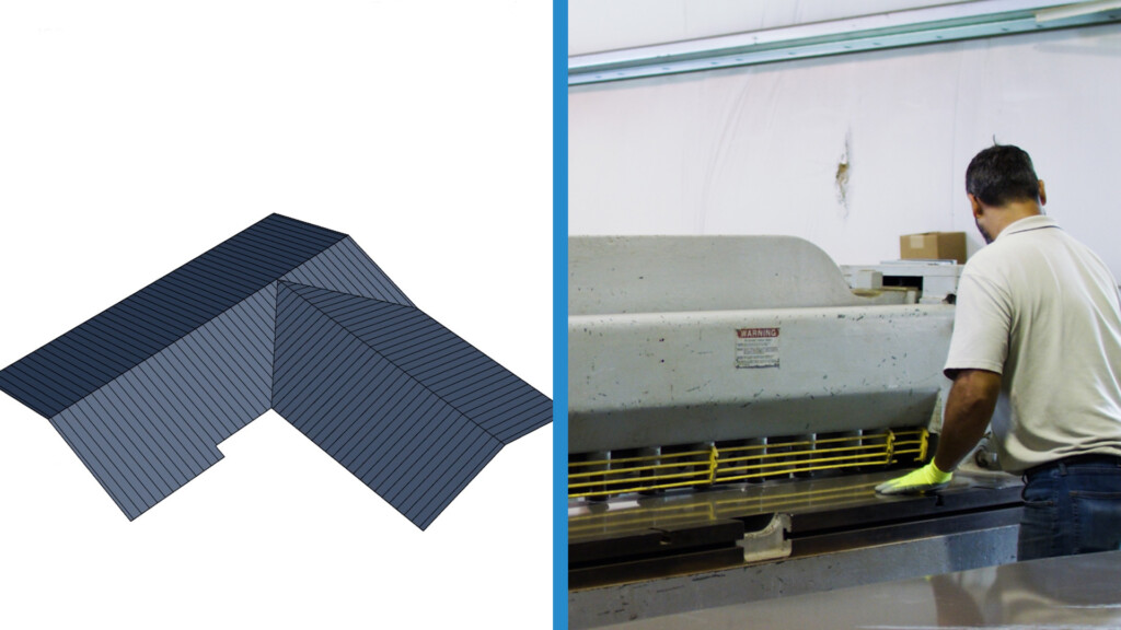 How to Translate a Roof Take-Off Into a Metal Sheet Material Order