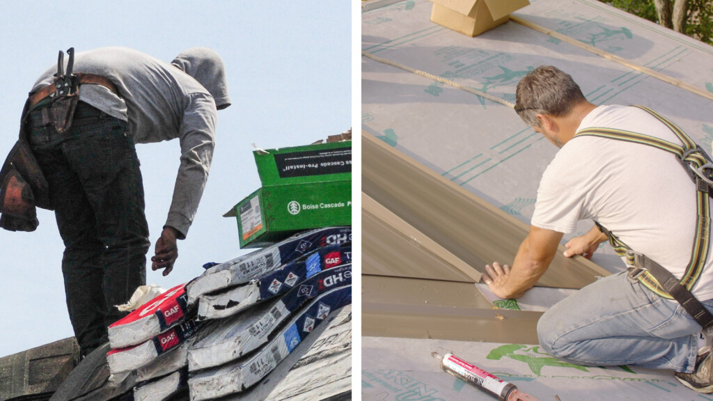 How to Switch From Shingle Roofing to Metal Roofing Installation