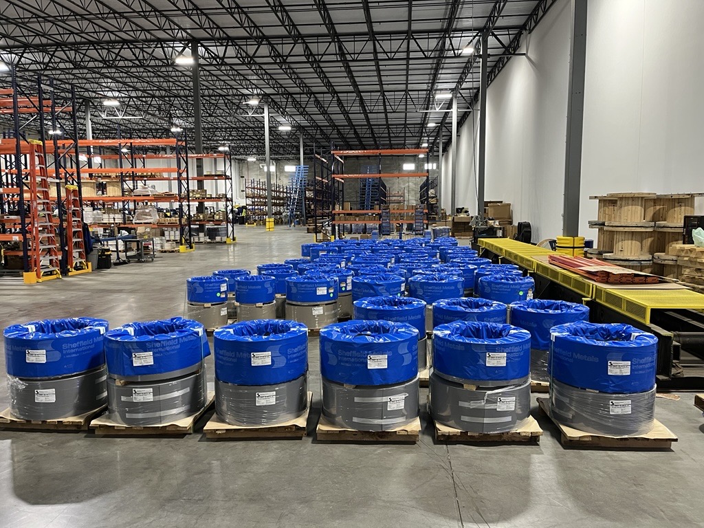 Metal Coils and Sheets in Chicagoland  