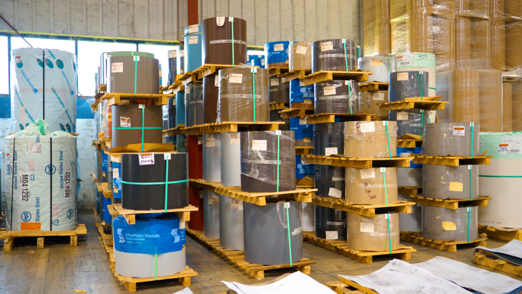 Clearance coils at Sheffield Metals